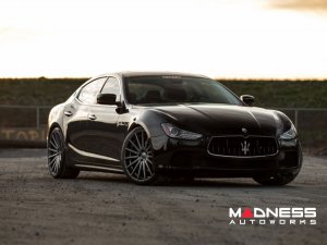 Maserati Ghibli Custom Wheels - VPS-305 by Vossen - Dark Smoke